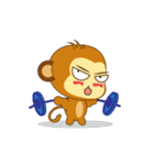 Always Having Fun Monkeys_animate_1（個別スタンプ：18）