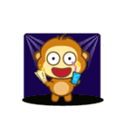 Always Having Fun Monkeys_animate_2（個別スタンプ：11）