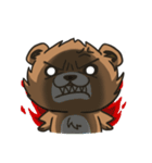 Milo the bear's daily life（個別スタンプ：6）