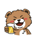 Milo the bear's daily life（個別スタンプ：22）