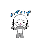 三つ編みパンダ（個別スタンプ：16）