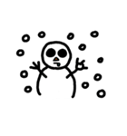 Snowman White ＆ Little Blue（個別スタンプ：2）