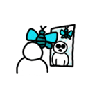 Snowman White ＆ Little Blue（個別スタンプ：11）