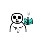 Snowman White ＆ Little Blue（個別スタンプ：24）