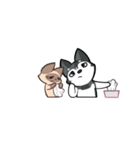 Tayga the Husky - Animated（個別スタンプ：15）