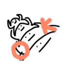 もちもちバードとほかの人たち（個別スタンプ：9）