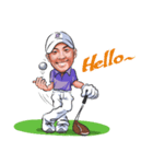 Pan The Man Golf（個別スタンプ：1）