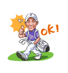 Pan The Man Golf（個別スタンプ：6）