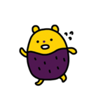 nounours patate douce♪（個別スタンプ：5）