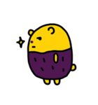 nounours patate douce♪（個別スタンプ：6）