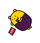 nounours patate douce♪（個別スタンプ：9）