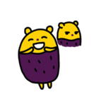 nounours patate douce♪（個別スタンプ：14）