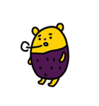 nounours patate douce♪（個別スタンプ：24）