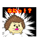 ハリネズミスタンプ（個別スタンプ：2）