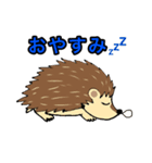 ハリネズミスタンプ（個別スタンプ：5）