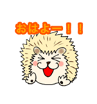 ハリネズミスタンプ（個別スタンプ：7）