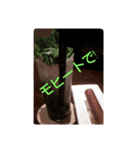 シガー(葉巻)を楽しむ紳士淑女のスタンプ.2（個別スタンプ：11）