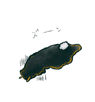 黒ウミウシ（個別スタンプ：12）