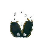 黒ウミウシ（個別スタンプ：14）