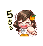orangefamily happyuniverse（個別スタンプ：5）