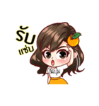 orangefamily happyuniverse（個別スタンプ：19）