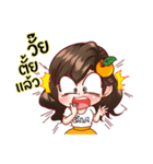 orangefamily happyuniverse（個別スタンプ：28）