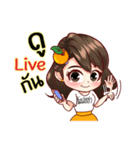 orangefamily happyuniverse（個別スタンプ：39）