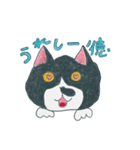 はちわれ猫の一徳スタンプ（個別スタンプ：5）