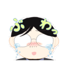 めがねのおじさんのぬいぐるみ（個別スタンプ：25）