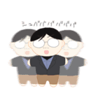 めがねのおじさんのぬいぐるみ（個別スタンプ：37）