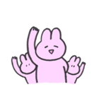 ほのぼのうさぎと家族（個別スタンプ：2）
