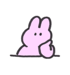 ほのぼのうさぎと家族（個別スタンプ：3）