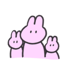 ほのぼのうさぎと家族（個別スタンプ：28）