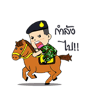 Cavalry Thai Cute（個別スタンプ：39）