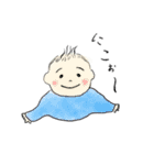 ある兄弟のスタンプ(5歳と0歳)（個別スタンプ：1）