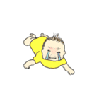 ある兄弟のスタンプ(5歳と0歳)（個別スタンプ：4）
