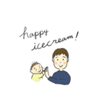 ある兄弟のスタンプ(5歳と0歳)（個別スタンプ：40）