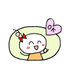 まるまるりぼんの日常（個別スタンプ：3）