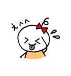 まるまるりぼんの日常（個別スタンプ：34）