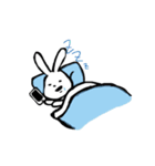 適当に生きるうさぎ（個別スタンプ：2）