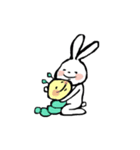 適当に生きるうさぎ（個別スタンプ：9）