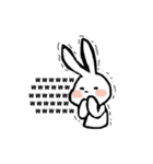 適当に生きるうさぎ（個別スタンプ：24）