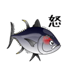 Blue fin tuna fish sticker（個別スタンプ：8）