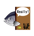 Blue fin tuna fish sticker（個別スタンプ：12）