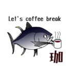 Blue fin tuna fish sticker（個別スタンプ：38）