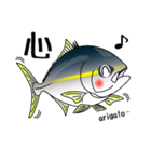 Yellowtail fishing sticker（個別スタンプ：6）