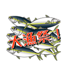 Yellowtail fishing sticker（個別スタンプ：17）