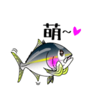 Yellowtail fishing sticker（個別スタンプ：23）
