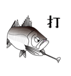 Lure-fishing sea bass（個別スタンプ：23）