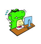 Monster crocodile（個別スタンプ：10）